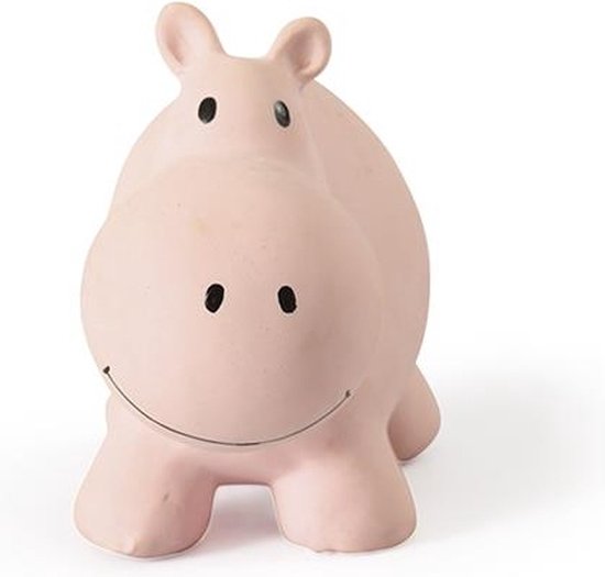 Tikiri Bijt- en Badspeelgoed met Rammelaar - Nijlpaard van T