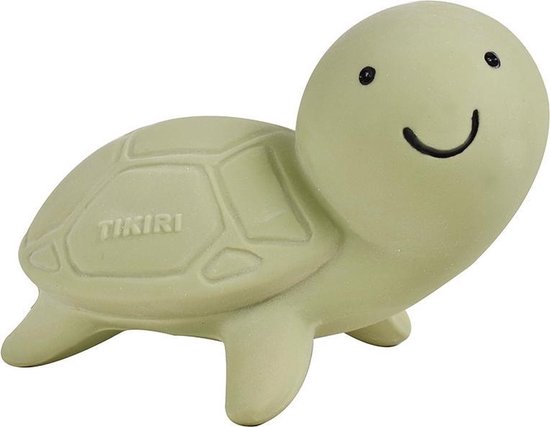 Tikiri Bijt- en Badspeelgoed met Rammelaar - Schildpad van Tikiri