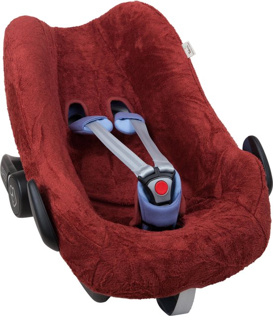 Timboo - Autostoelhoes voor Maxi Cosi Pebble gr0+ - The cuddly softness of bamboo - Rosewood van T