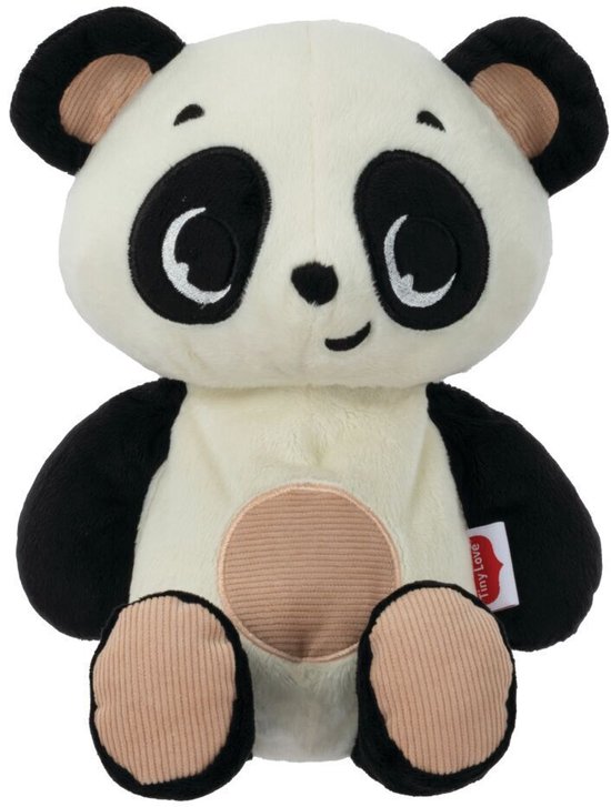 Tiny Love Pluchen Knuffelvriendje - Snuggly Buddy Panda - Black & White Decor van Merkloos