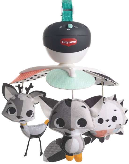 Tiny Love Take Along Muziekmobiel - Magical Tales - Zwart/Wit van Merkloos
