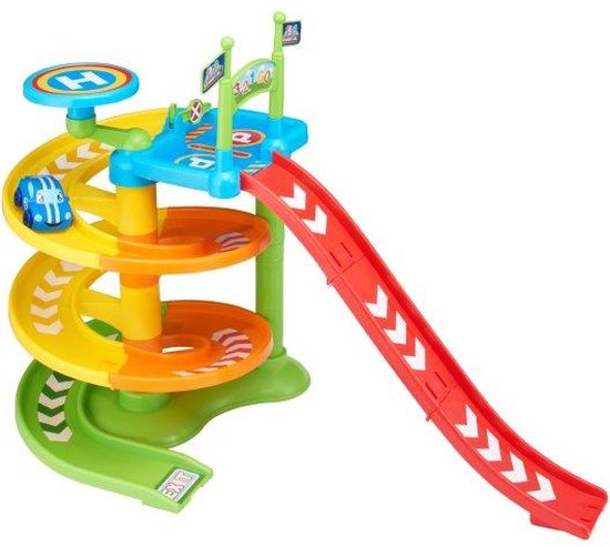 Tiny Teamsterz Racebaan met 1 Auto van T