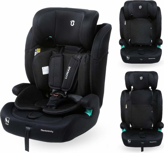 Titaniumbaby Autostoel Lunar Zwart I-size 76-150 cm. van Titaniumbaby