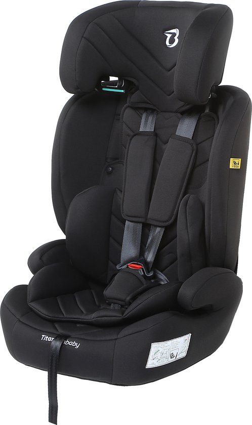 Titaniumbaby Autostoel Niklas i-size (R129) - Zwart van T