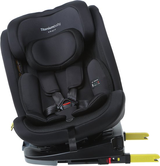 Titaniumbaby autostoel SMART Lincoln I-Size 360 / 40 cm - 150 cm / Top Tether van Titaniumbaby