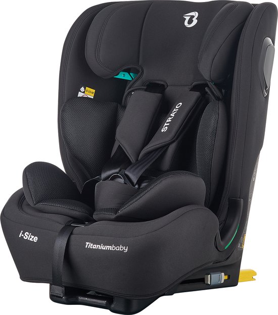 Titaniumbaby Autostoel Strato I-size zwart van Titaniumbaby