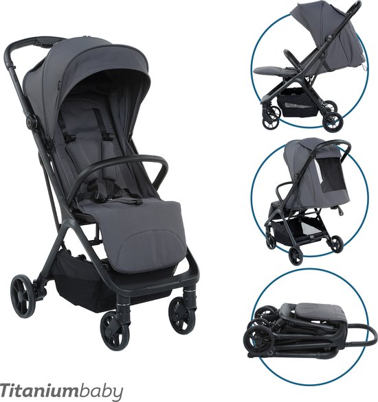 Titaniumbaby Buggy Pulse Graphite Grey