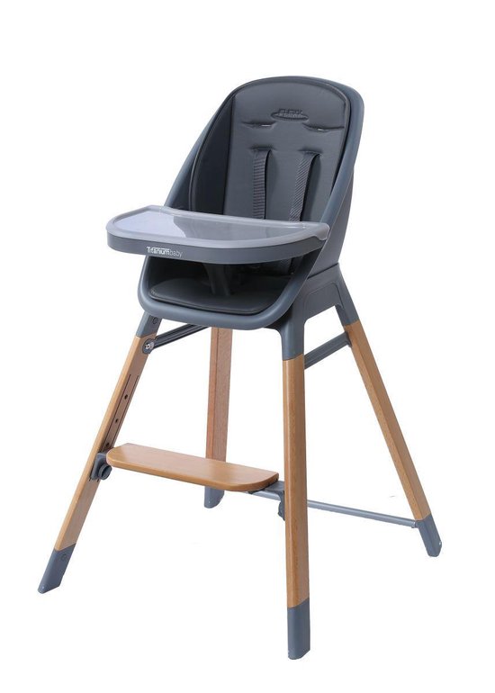 Titaniumbaby Kinderstoel hout Flexx - 2 in 1 van T
