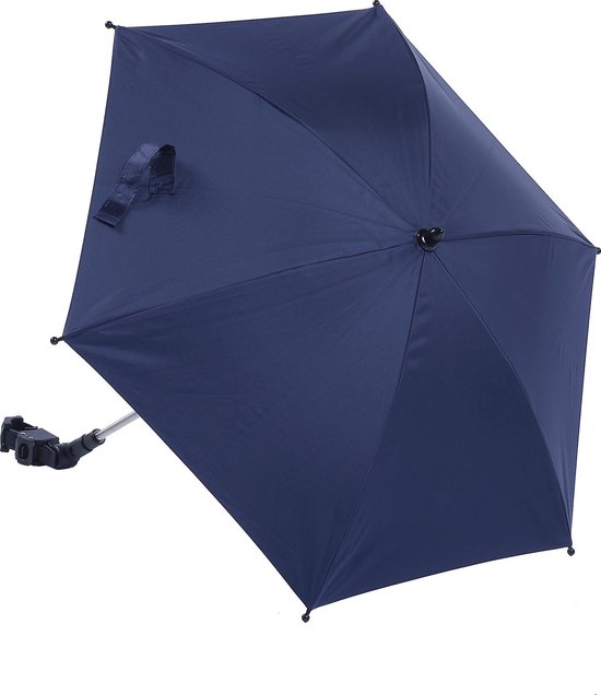 Titaniumbaby Parasol met universele klem UV 50+ Protectie - Marine van T