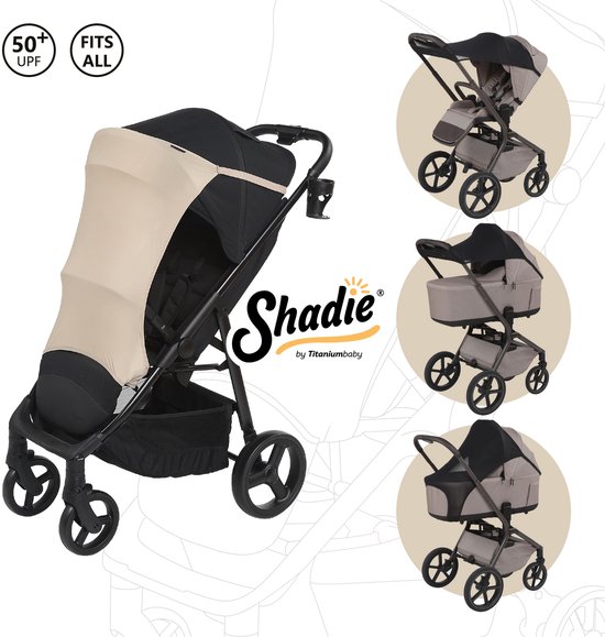 Titaniumbaby SHADIE Elastic Sunshade Almond Beige