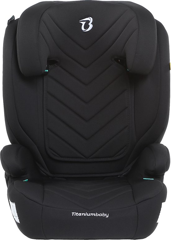 Titaniumbaby Vidar Zwart 100-150 cm i-Size Isofix Autostoel TB-5956 van T