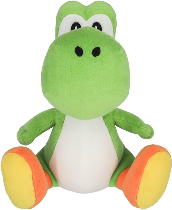 Together Plus Yoshi Knuffel 20cm - Together Plus - Super Mario Knuffel van Merkloos