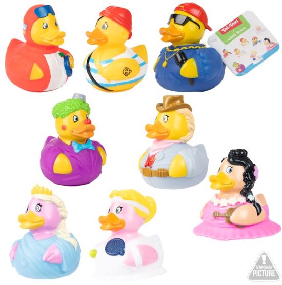 Toi-Toys badeendjes set - baby badspeelgoed 16 stuks.