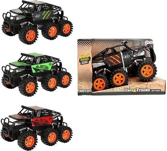 Toi-Toys Toi Toys Monster truck 6 wielen frictie (1 stuk) assorti van Toi-Toys