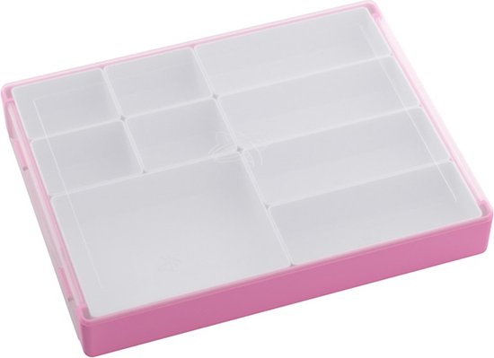 Token Silo Pink-White - Bordspel - Verzamel en Opslag Bakje - Voor Kaarten - Dobbelstenen - Fiches van T