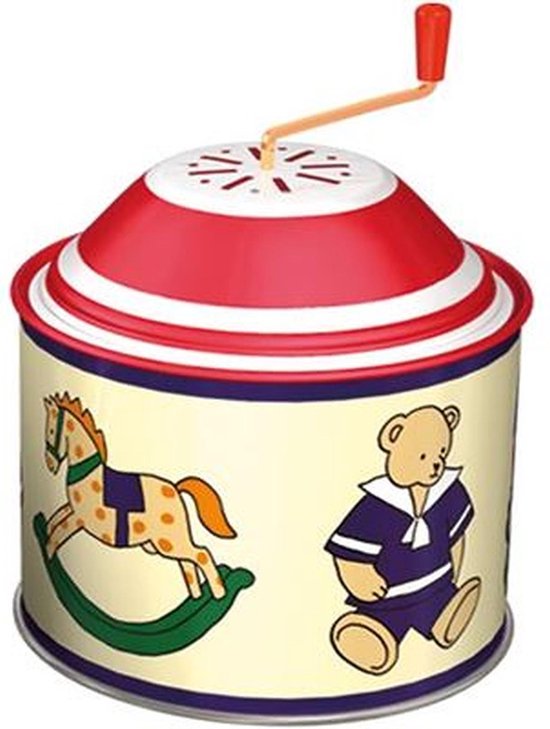 tokkeldoosje Nostalgisch speelgoed Muziek draaidoosje Bolz tokkel doosje tokkelt maakt geen muziek van T