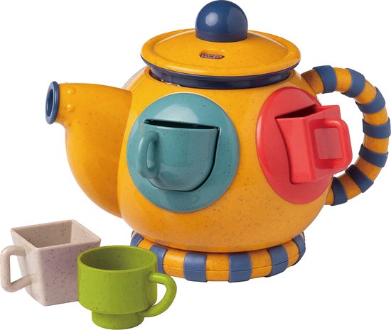 Tolo Bio Theepot & vormensorteerder/ theeservies speelgoed voor kinderen van Tolo