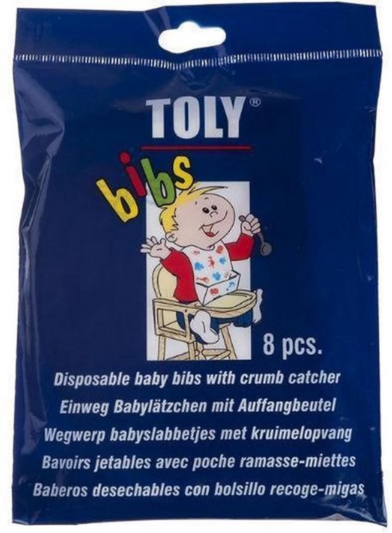 Toly Wegwerp Slabbertjes 2 sets ........16 stuks van T