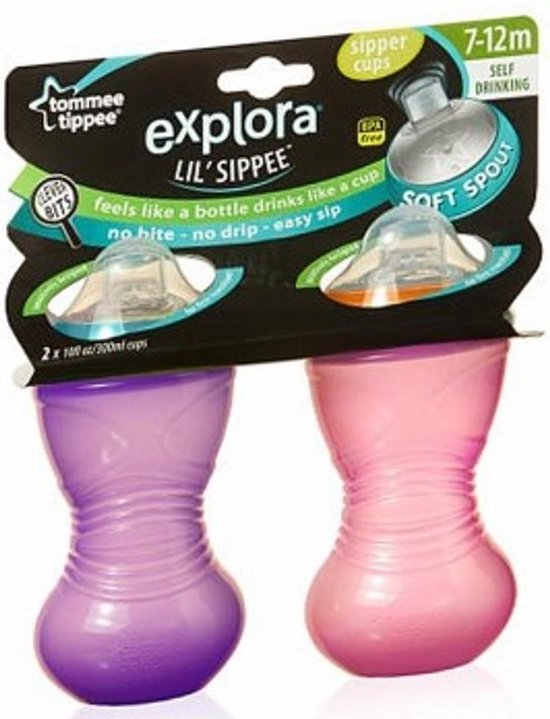 Tommee Tippee anti-lek bekers 2X300ML - voordeelverpakking van Tommee Tippee