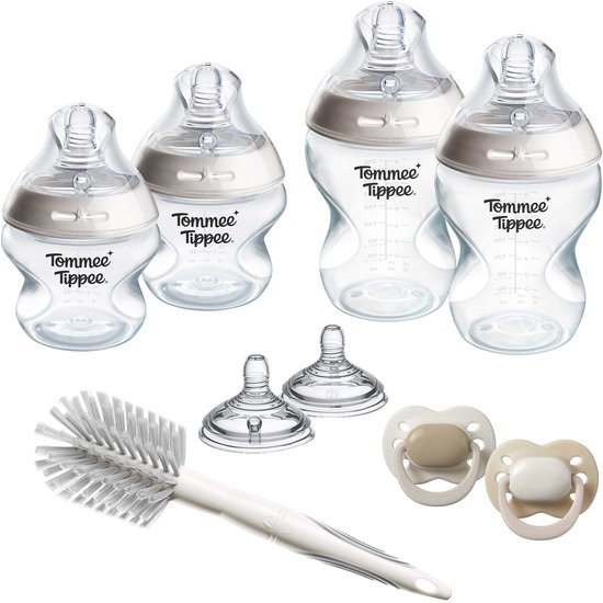 Tommee Tippee Natural Start Babyflessen en spenen Startersset - flessen van 150 ml en 260 ml voor pasgeboren baby's - 0m+ van Merkloos
