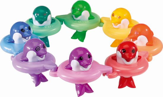 TOMY Do-Re-Mi Dolfijnen - Badspeelgoed van TOM.