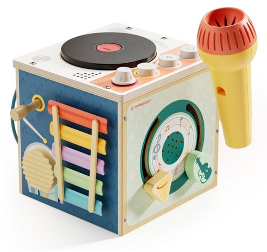 Topbright - Music Activity Cube van Merkloos