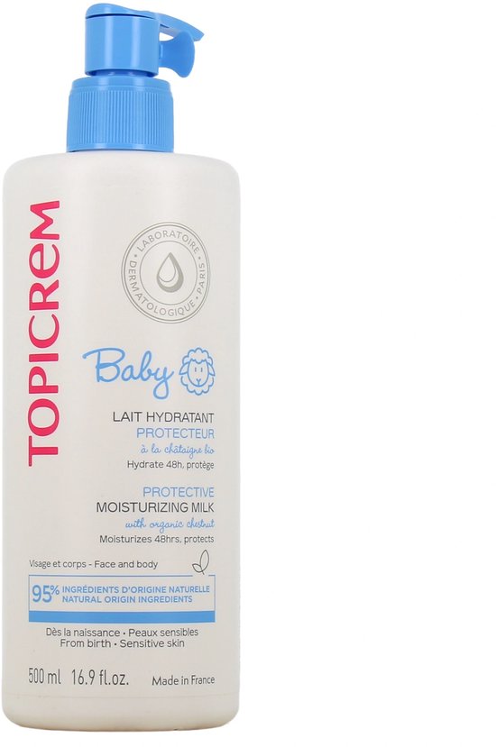 TOPICREM BABY Protective Moisturizing Milk, 500ml van Merkloos