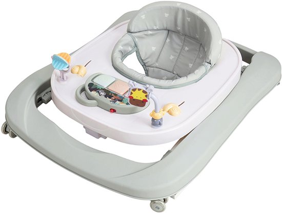 Topmark Lexi 2-in-1 Loopstoeltje en Duwwagen - Green van Merkloos