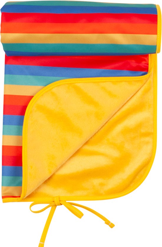 TotsBots Happy Mat Rainbow Stripe - Verschoonmatje - Gerecycled materiaal van T