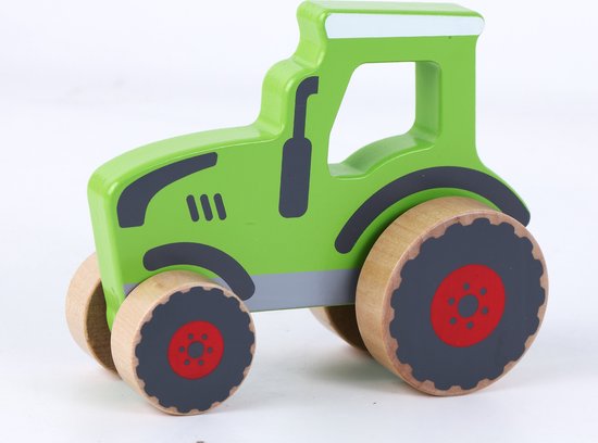 Tractor Groen Grijptractor Nature Green van T