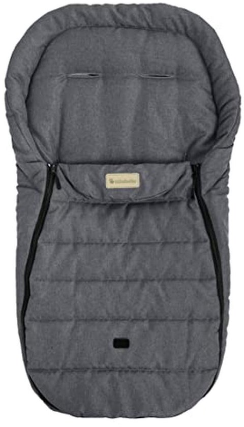 Transitional voetenzak voor standaard kinderwagens en buggy's - Lichtgrijs van Merkloos