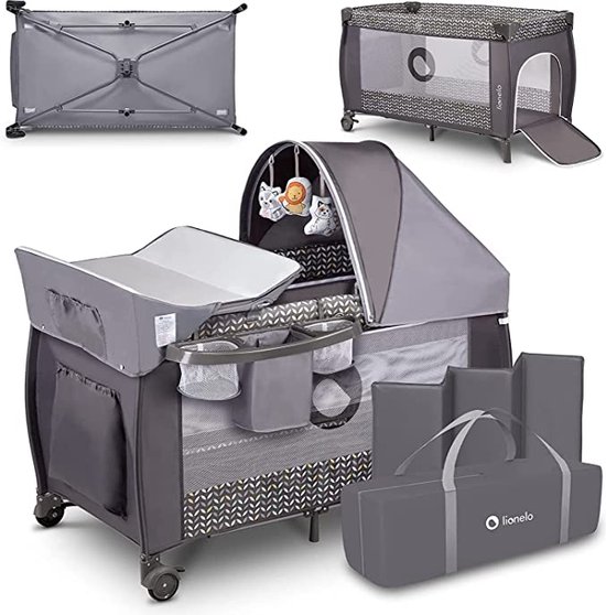 travel bed / inklapbaar campingbedje / Dream’n Play, campingbedje -babybedje - Functioneel en Veilig van T