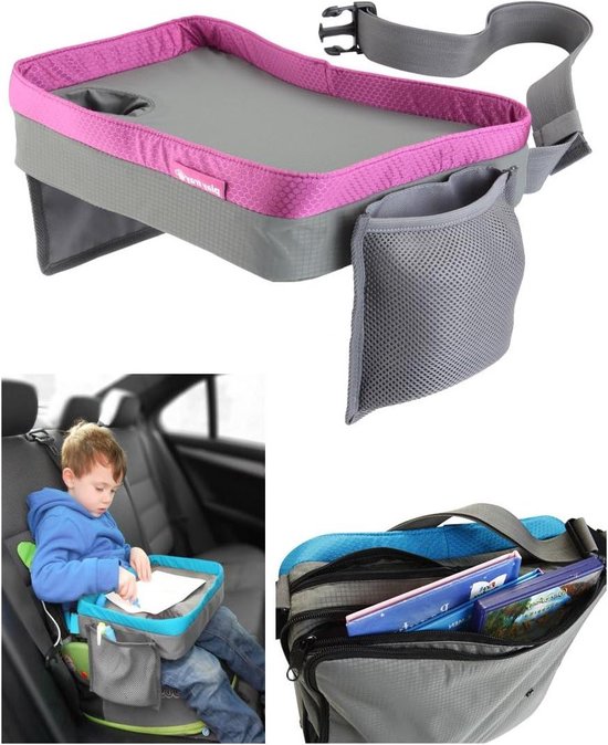Travel Play Tray Bag voor Kinderen - Handig voor Kinderstoel, Buggy en Duwstoel met ritszak van T