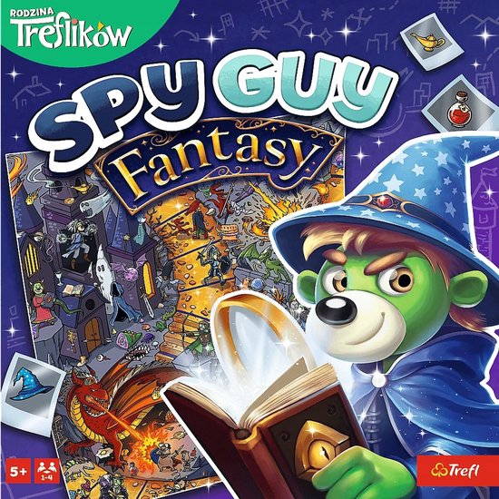 Trefl Spy Guy Fantasy - Bordspel - Coöperatief - Zoekspel - Vanaf 5 Jaar van Merkloos