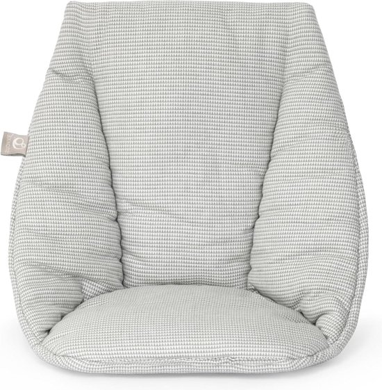 Tripp Trapp Baby kussen Nordic Grey - Zachtheid en ondersteuning - Machinewasbaar - Biologisch katoen - Past op alle stoelen van Tripp Trapp