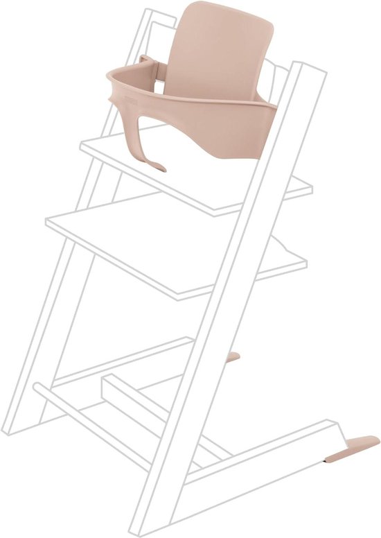 Tripp Trapp Baby Set Serene Pink - Stoelverkleiner voor kinderstoel - Afneembare zitting - Geschikt voor 6-36 maanden - Compatibel met modellen na mei 2006 van Tripp Trapp