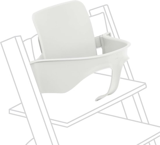 Tripp Trapp Baby Set2 Wit - Leeftijd 6-36 maanden - Verander de stoel in kinderstoel - Stokke