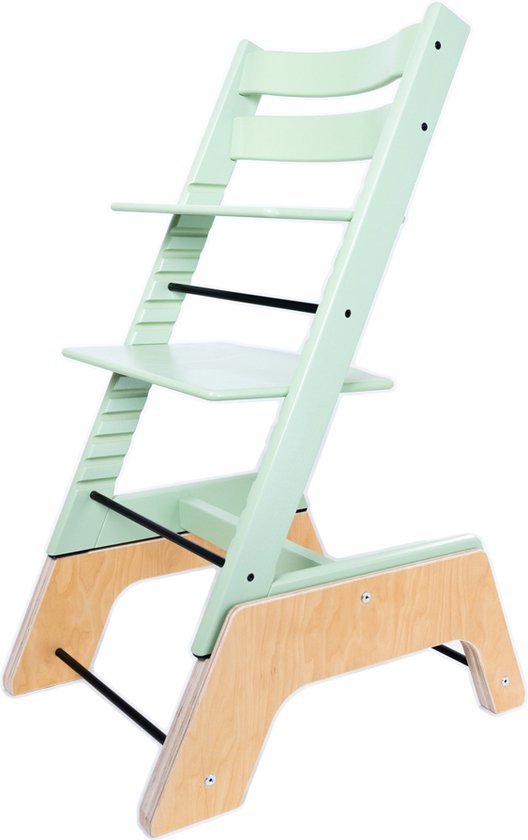 Tripp Trapp Kinderstoel Verhoger voor Kookeiland en Keukenbar - Boosterme - Hout van Merkloos