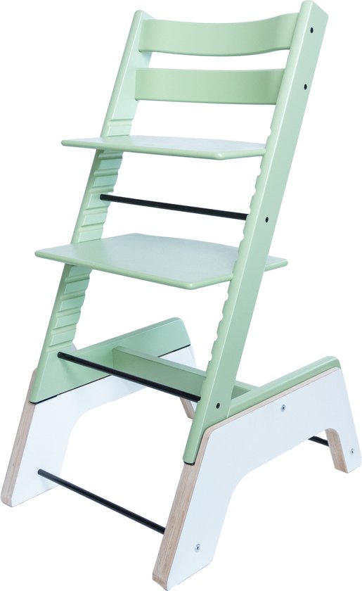 Tripp Trapp Kinderstoel Verhoger voor Kookeiland en Keukenbar - BoosterMe - Wit van T