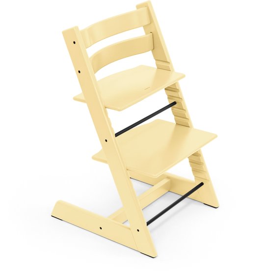 Tripp Trapp stoel van Stokke, Lemon Yellow - verstelbare, converteerbare stoel voor peuters, kinderen en volwassenen - handig, comfortabel en ergonomisch - klassiek ontwerp van Merkloos