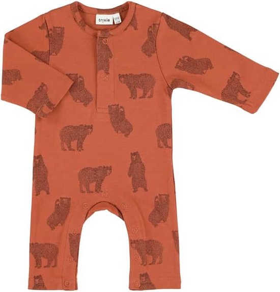 Trixie Baby onesie lang Brave Bear van Trixie