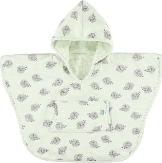 Trixie Badponcho Blowfish Junior Katoen Mintgroen 2/4 Jaar van Trixie