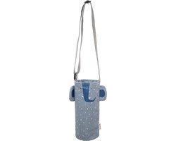 Trixie Drinkfleshouder - Mrs. Elephant - Thermische Fleshouder - Voor 350 & 500 ML Drinkfles - Blauw - Olifant van Trixie