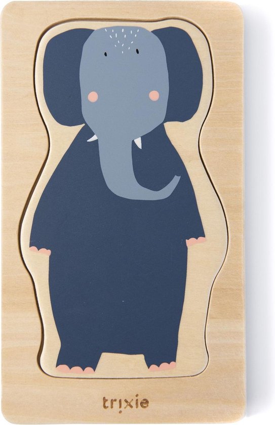 Trixie Houten 4-lagen dierenpuzzel van Trixie