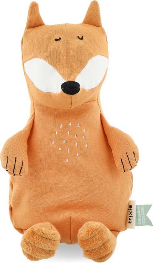 Trixie Knuffel Klein - Mr. Fox - Zachte knuffels - Dieren knuffels - Eerste knuffel - Vos - Oranje van Trixie