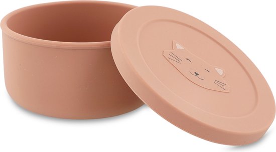 Trixie Silicone snack pot with lid - Mrs. Cat van Trixie