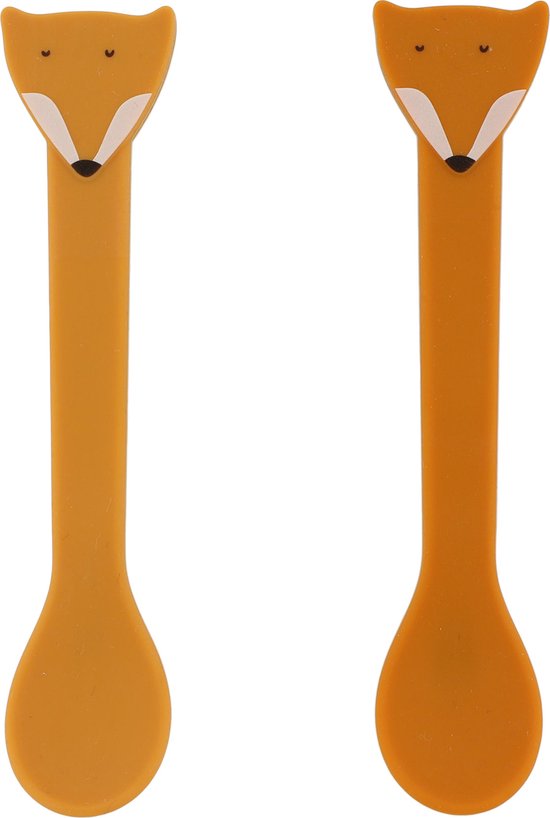 Trixie Silicone spoon 2-pack - Mr. Fox van Trixie