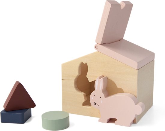 Trixie - Vormsorteerder Houten huis - Konijn van Trixie