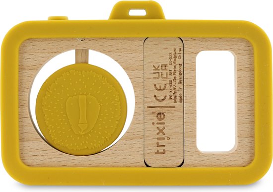 Trixie Wooden silicone baby camera - Mr. Lion van Trixie