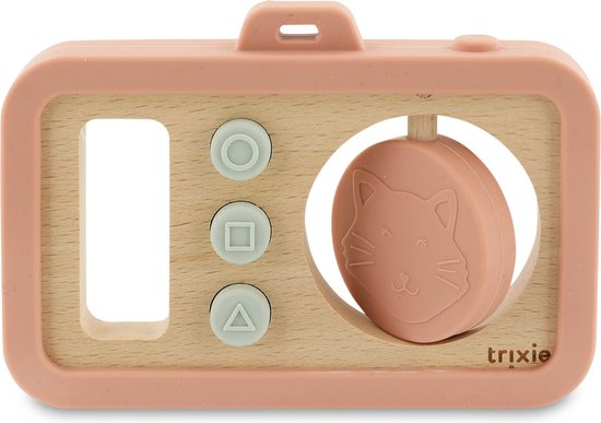 Trixie Wooden silicone baby camera - Mrs. Cat van Trixie